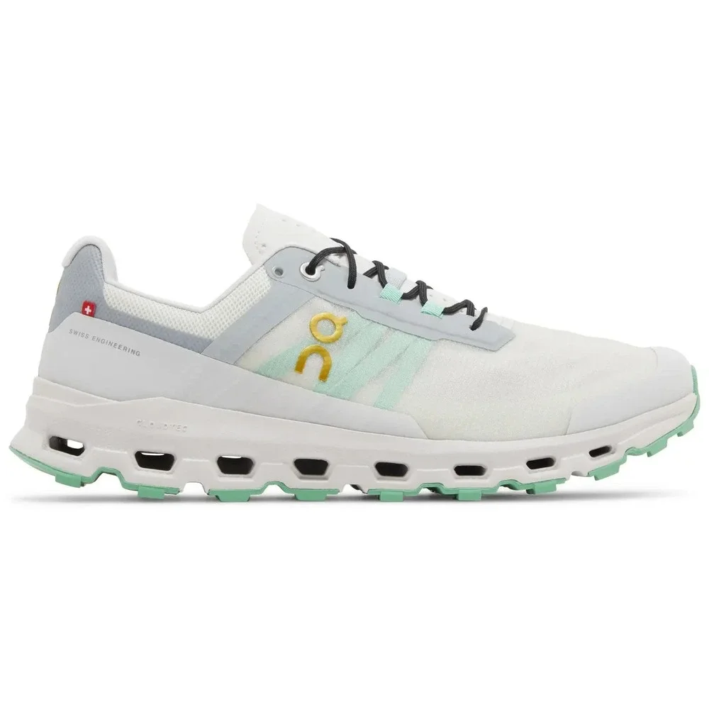 On Cloud Cloudvista CN Men's Size 7.5 Frost/Parakeet White Running Shoes Sneaker